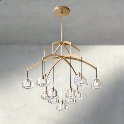 Hemispher Round Chandelier - cyranlighting