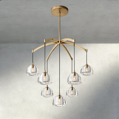 Hemispher Round Chandelier - cyranlighting