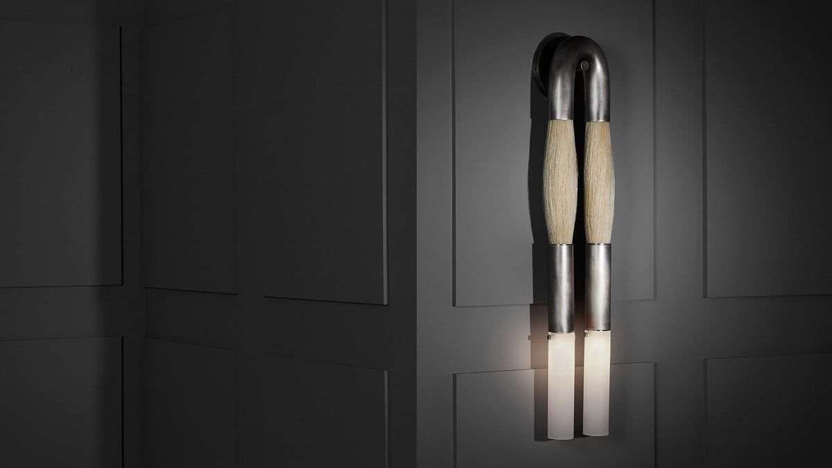 Horsehair Sconce