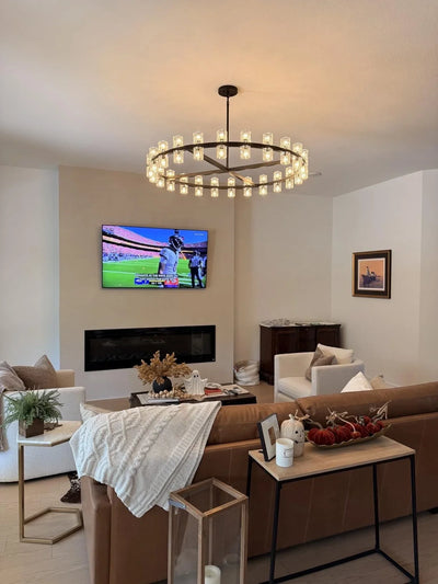 Arcacheno Round Chandelier 36" 48" 60"