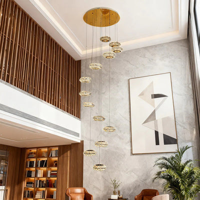 Italian Style Chandeliers Duplex Luxury Ceiling Lights - Cyran Lamps