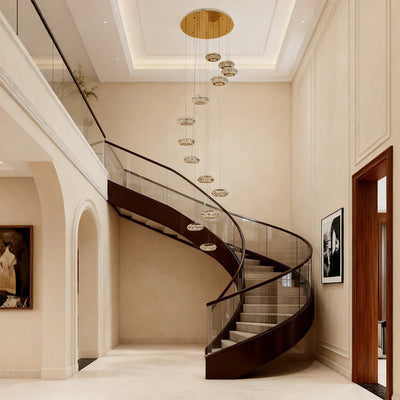Italian Style Chandeliers Duplex Luxury Ceiling Lights - Cyran Lamps