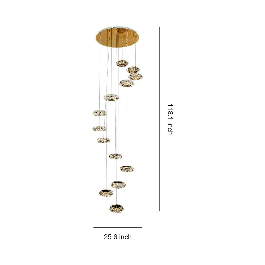 Italian Style Chandeliers Duplex Luxury Ceiling Lights - Cyran Lamps