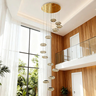 Italian Style Chandeliers Duplex Luxury Ceiling Lights - Cyran Lamps