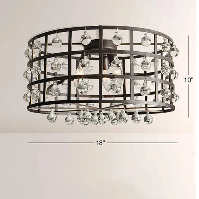 La Cage Flushmount - cyranlamps
