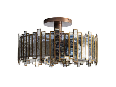 Roselle Glass Ceiling Light 20''