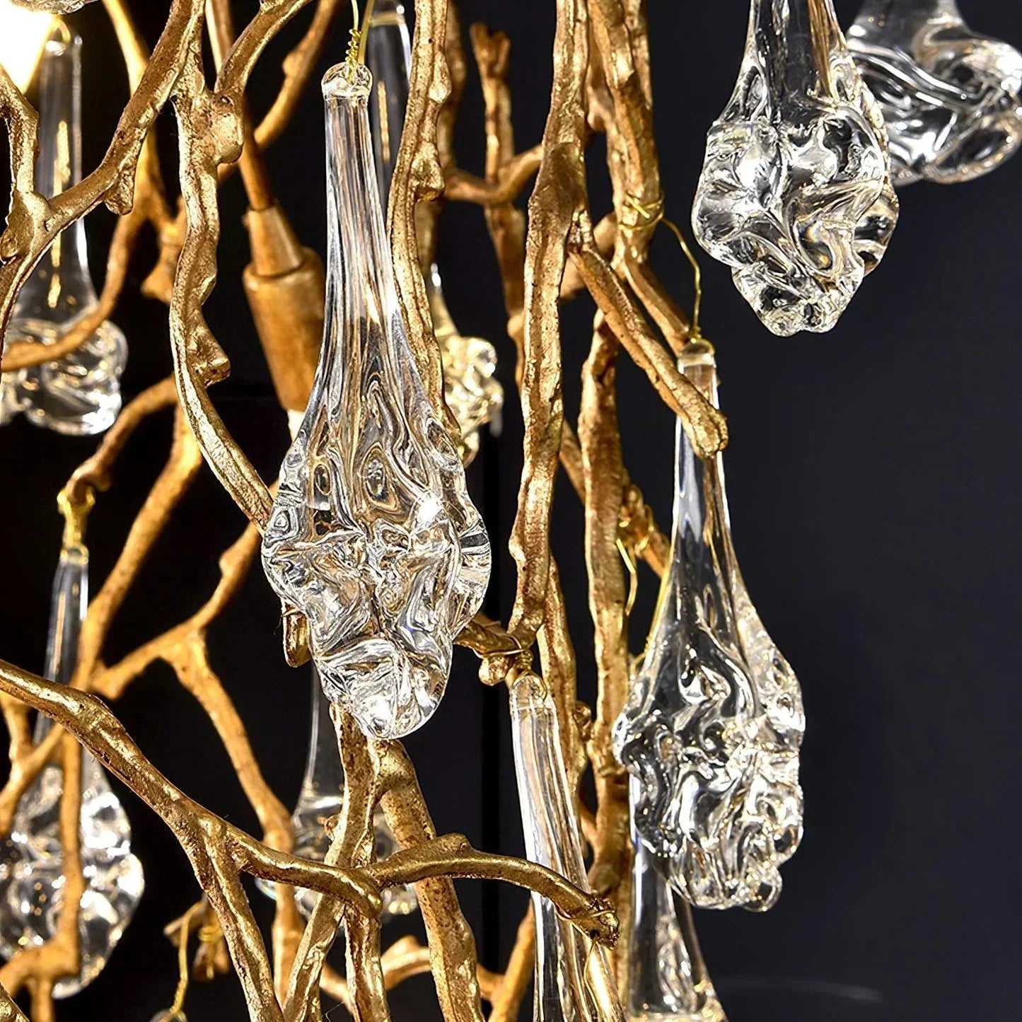 Large Branch Chandelier For High Ceiling - cyranlamps