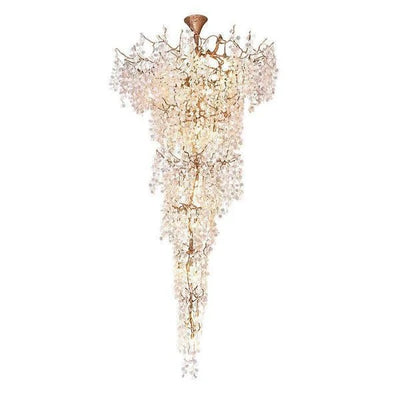 Large Branch Crystal Chandelier - cyranlamps