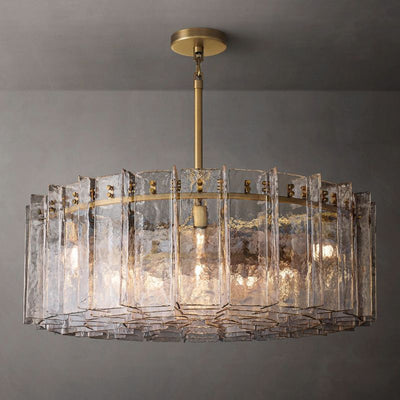 Latracy Round Chandelier 48" - Cyran Lamps