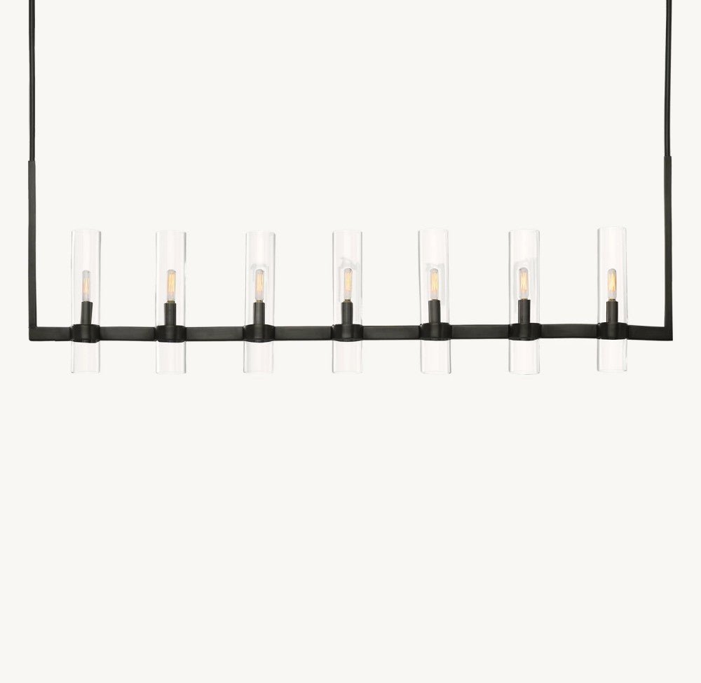 Lavelle Linear Chandelier 59" - Cyran Lamps