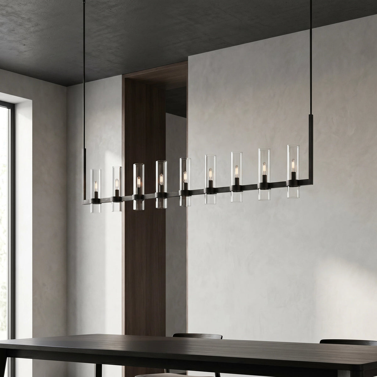 Lavelle Linear Chandelier 73" - Cyran Lamps