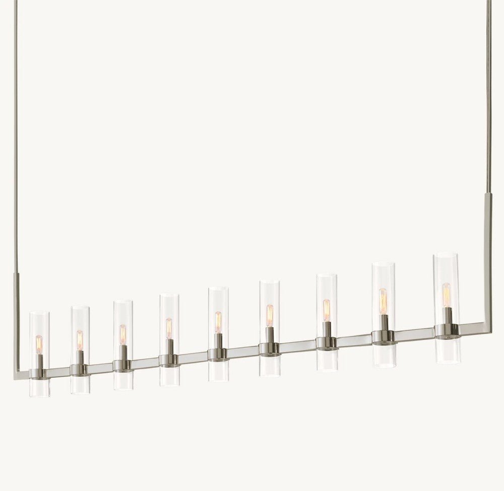 Lavelle Linear Chandelier 73" - Cyran Lamps