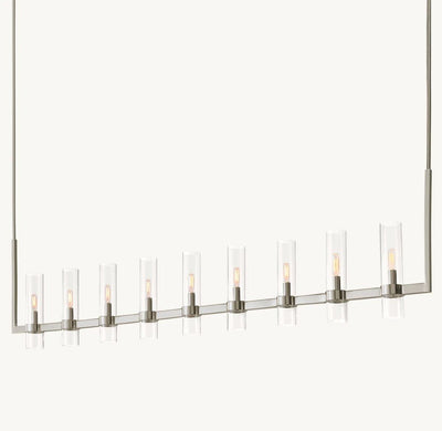 Lavelle Linear Chandelier 73" - Cyran Lamps