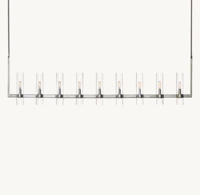 Lavelle Linear Chandelier 73" - Cyran Lamps