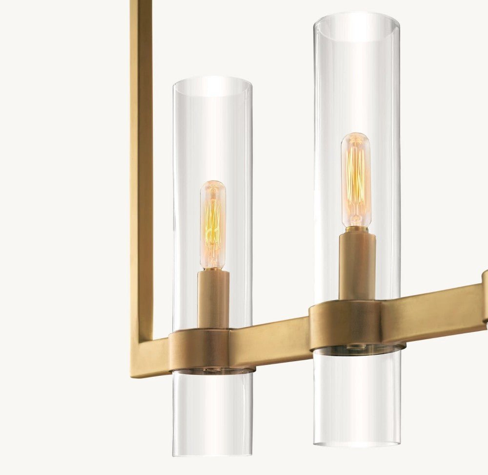 Lavelle Linear Chandelier 73" - Cyran Lamps