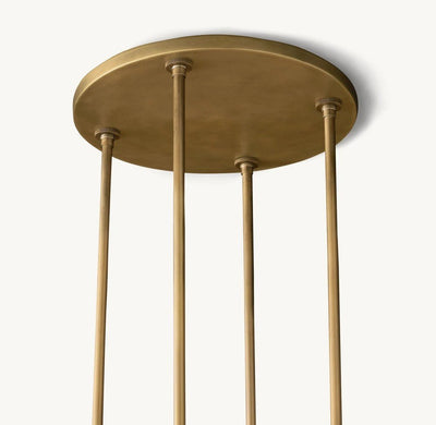 Lavelle Round Chandelier 36" 48" 60" - Cyran Lamps