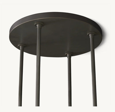 Lavelle Round Chandelier 36" 48" 60" - Cyran Lamps