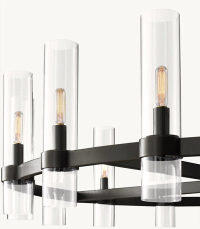 Lavelle Round Chandelier 36" - Cyran Lamps