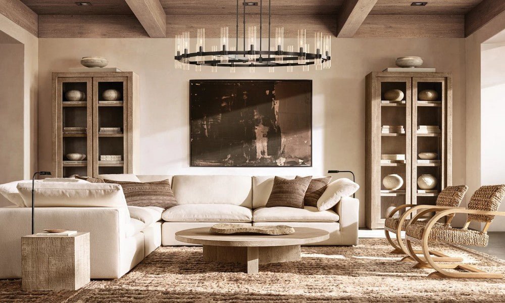 Lavelle Round Chandelier 60" - Cyran Lamps