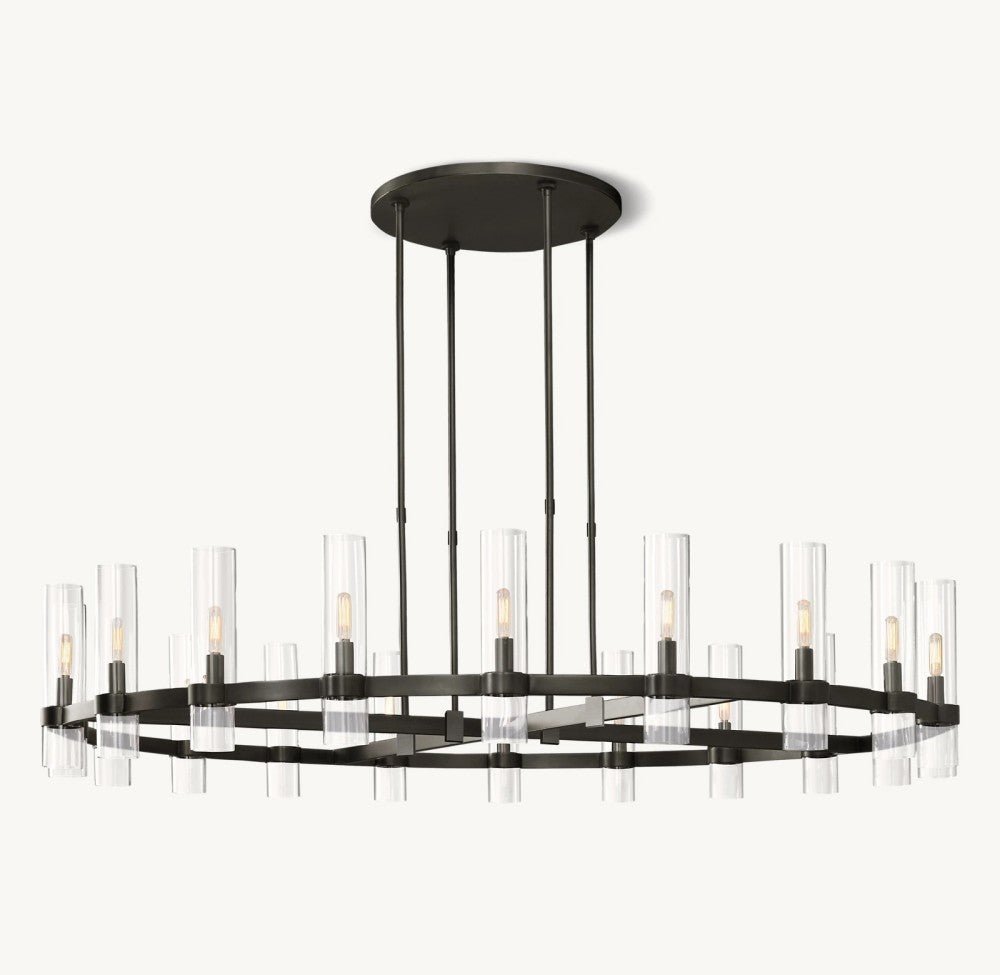 Lavelle Round Chandelier 60" - Cyran Lamps