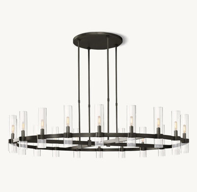 Lavelle Round Chandelier 60" - Cyran Lamps