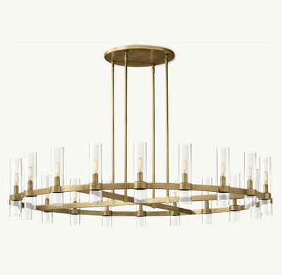 Lavelle Round Chandelier 60" - Cyran Lamps