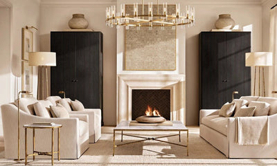 Lavelle Round Chandelier 60" - Cyran Lamps