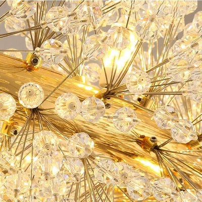 Leone Crystal Chandelier - cyranlamps
