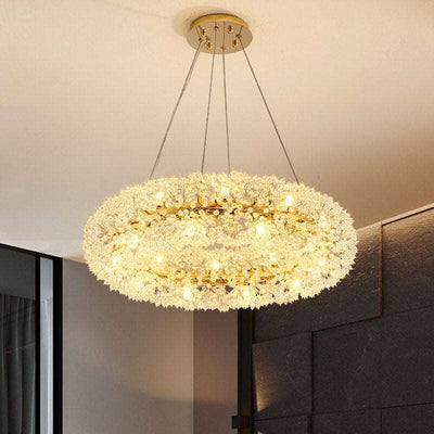 Leone Crystal Chandelier - cyranlamps