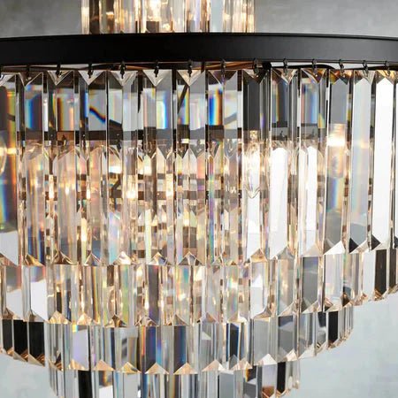 Leyland Tiered Round Chandelier Lighting - cyranlighting