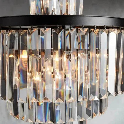 Leyland Tiered Round Chandelier Lighting - cyranlighting