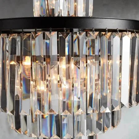 Leyland Tiered Round Chandelier Lighting - cyranlighting