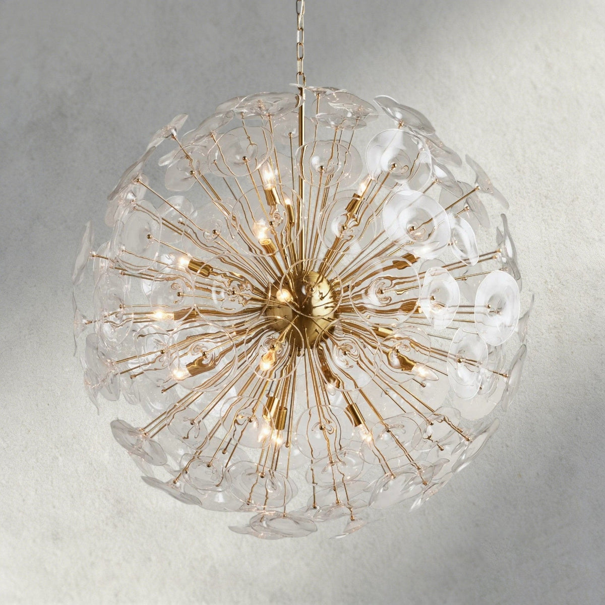 Lily Round Chandelier - Cyran Lamps