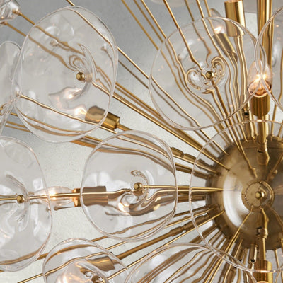 Lily Round Chandelier - Cyran Lamps