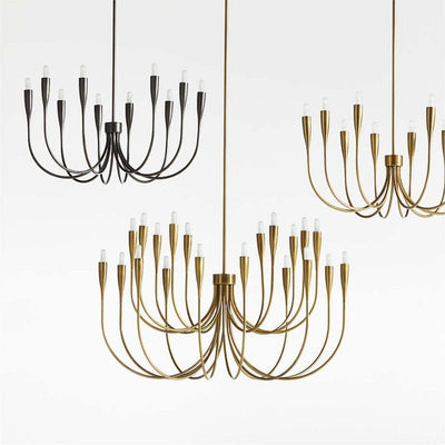 Lione Candelabra Chandelier Light - Cyran Lamps