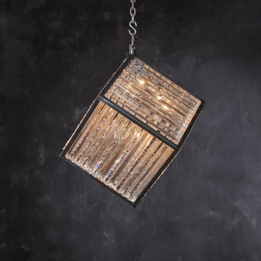 Lito Rectangles Chandelier - Cyran Lamps