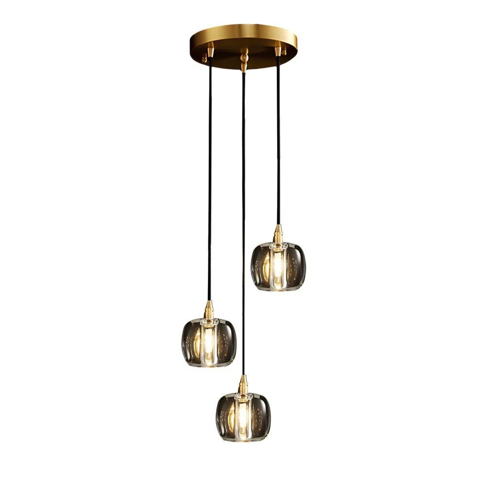 Long Spiral Cubes Crystal Chandelier for Staircase - Cyran Lamps