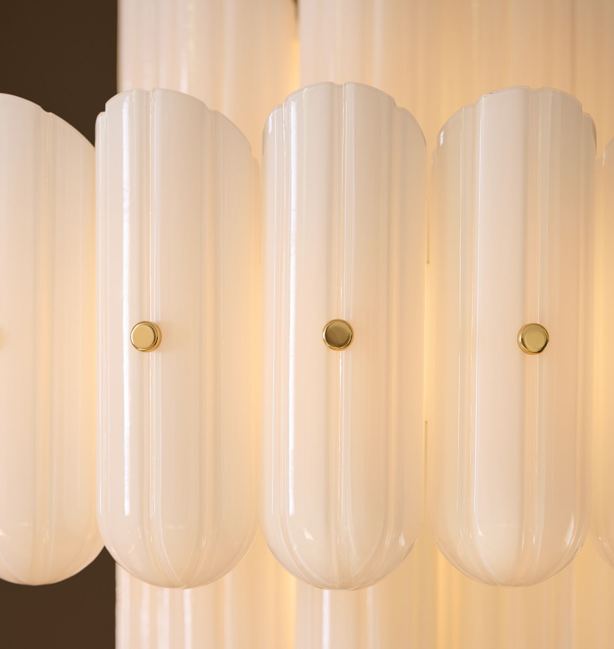 Lorna LED Double Tier Chandelier 25" 35" 46" - Cyran Lamps