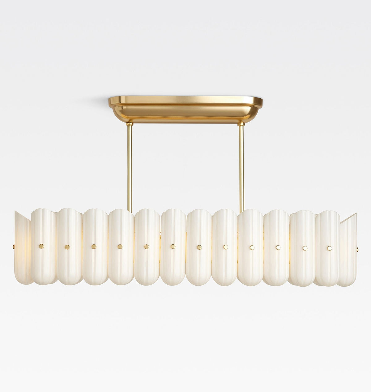 Lorna LED Linear Chandelier 55" - Cyran Lamps