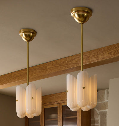 Lorna LED Pendant 12" H 24" H - cyranlamps