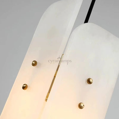 Lunara Marble Chandelier - cyranlighting