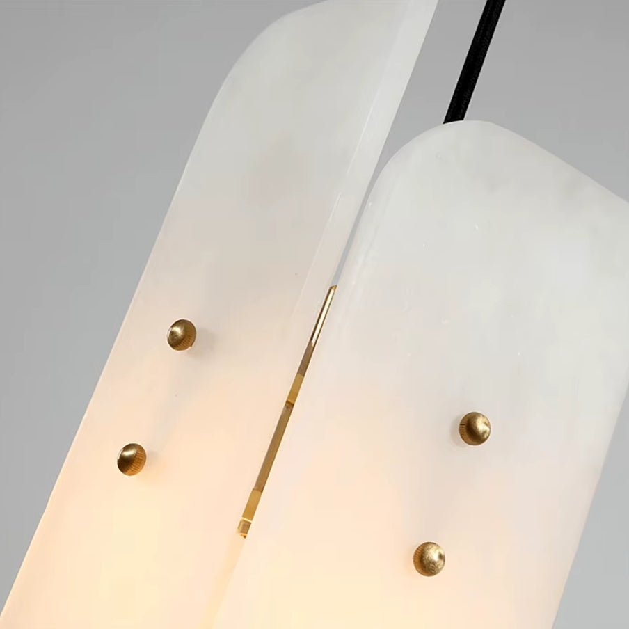Lunara Marble Chandelier - cyranlamps