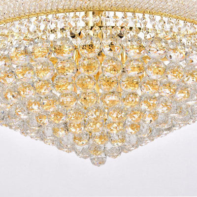 Luxury Crystal Chandelier for Grand Villa Hall and Duplex Staircase Lighting - cyranlighting
