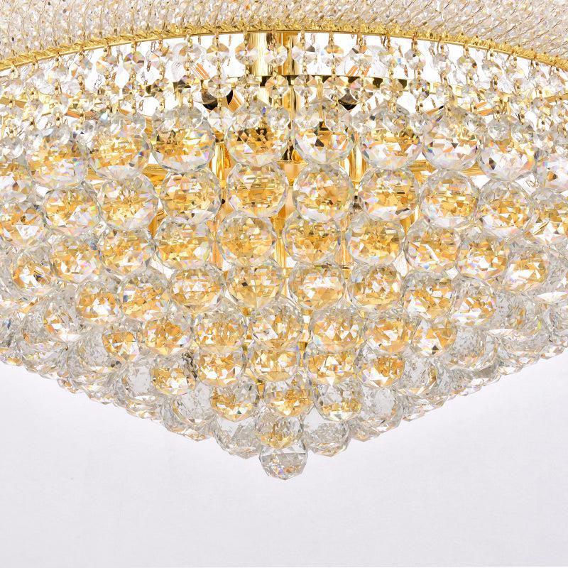Luxury Crystal Chandelier for Grand Villa Hall and Duplex Staircase Lighting - cyranlighting