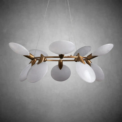 Lyla Halo Chandelier - cyranlamps