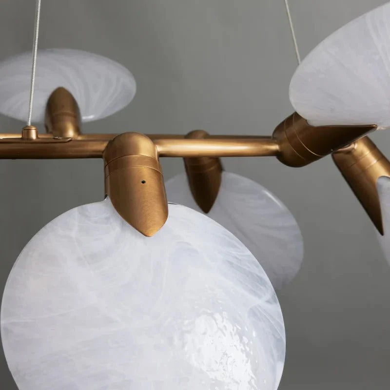 Lyla Halo Chandelier - cyranlamps