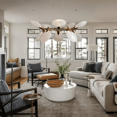 Lyla Halo Chandelier - cyranlamps