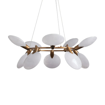 Lyla Halo Chandelier - cyranlamps
