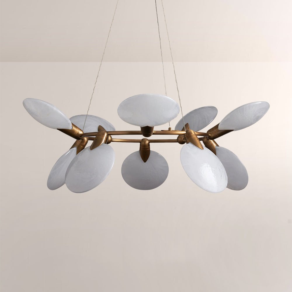 Lyla Nimbus Round Chandelier - Cyran Lamps