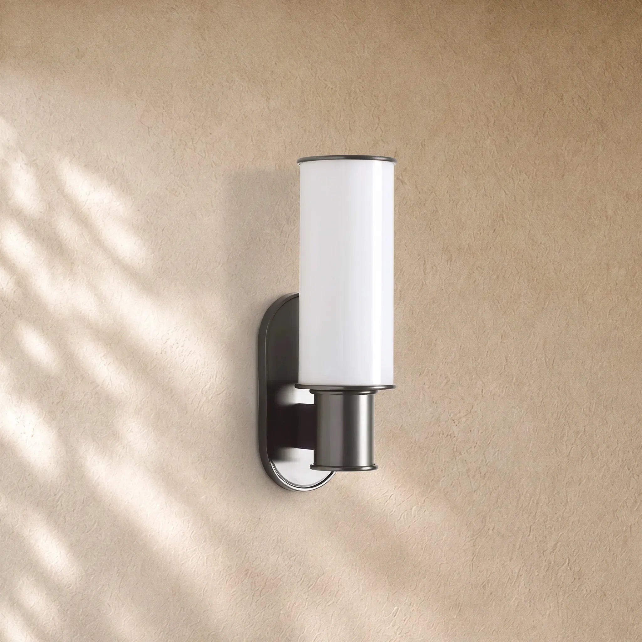 Harlins Milk Glass Wall Sconce